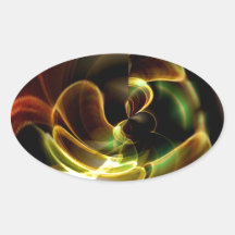 Evolve Oval Sticker
