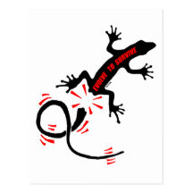 Evolve to survive post card