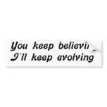 Evolving bumper stickers