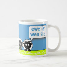 ewe is well fit mug