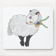 Ewe's not Fat, Ewe's Fluffy! Mousepad