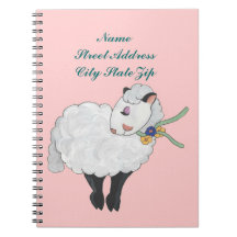 Ewe's not Fat, Ewe's Fluffy! Note Books