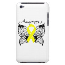Ewing Sarcoma Butterfly Ribbon iPod Touch Case