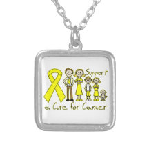 Ewings Sarcoma Family Supprt A Cure Personalized Necklace