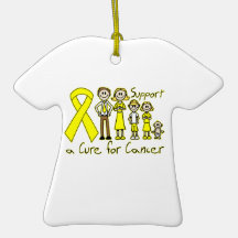 Ewings Sarcoma Family Supprt A Cure Christmas Tree Ornaments