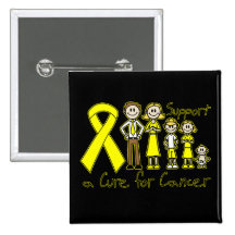 Ewings Sarcoma Family Supprt A Cure Pinback Button