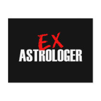 EX ASTROLOGER POSTCARD