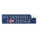 EX Change Obama bumper sticker