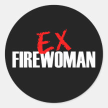 EX FIREWOMAN DARK STICKER