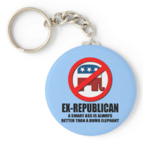 Ex-Republican - Smart ass Key Chains