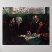 Examination at the Faculty of Medicine, 1901 Print