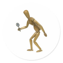 ExaminingFingerprints121909 Sticker