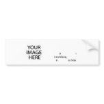 Example following on Twitter Add Image & Text Bumper Stickers