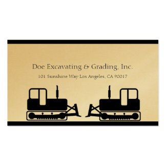 Excavating Business Cards, 372 Business Card Templates