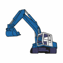 Excavator Embroidered Shirt