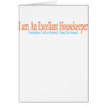 Excellant Housekeeper Funny Humourous