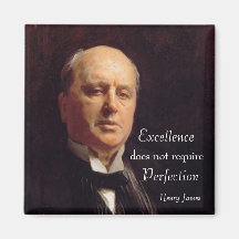 Excellence Does Not Require Perfection Fridge Magnets