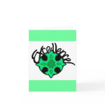 Excellence saying note card