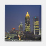 Exciting nightlife, Atlanta, Georgia, U.S.A. Refrigerator Magnet