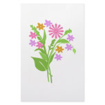 Exclusive Bouquet of Flowers! Stationery Design