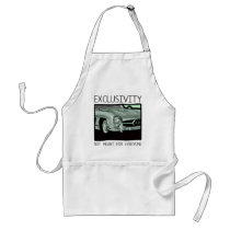 Exclusivity is an old vintage gullwing car apron