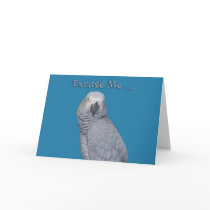 Excuse Me Birthday Cards