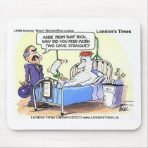 Excuse To Miss Work Funny Tees Cards & Gifts Mouse Pads