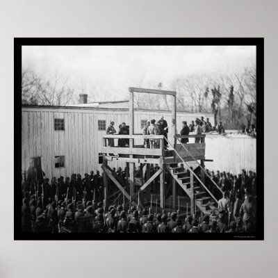 Execution of Captain Henry Wirz 1865 Print by lc_civilwar