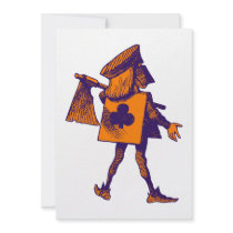 Executioner of Clubs Purple Orange
