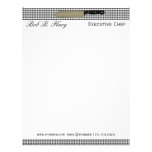 Executive Chef  Knife Letterhead Design