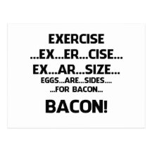 Exercice. .BACON Cartes Postales