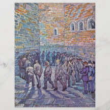 Exercice de prisonniers (après Doré) Prospectus En Couleur