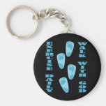 Exercise Daily - Walk with God (Matt 11:28-30) Key Chain