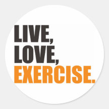 exercise stickers