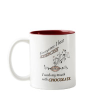 Exercise With Chocolate Coffee Mug