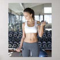 Exercising, Gym, Sport, Woman, Body care, Day, Print
