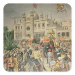 Exhibition of 1900: the Anglo-Indian Pavilion Square Sticker