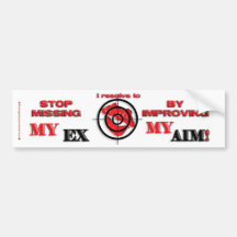 EXit Resolution Bumper Stickers