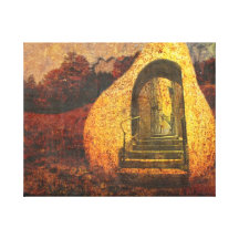 exit within canvas print
