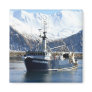 Exodus Explorer, Fishing Trawler in Dutch Harbor, Refrigerator Magnet