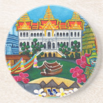 Exotic Bangkok Coaster by Lisa Lorenz