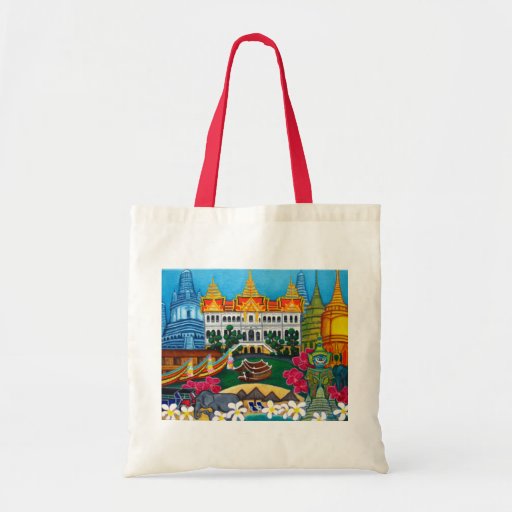 Exotic Bangkok Tote Bag by Lisa Lorenz
