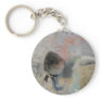 Exotic Betta Fish Looking At me Keychain