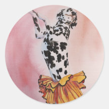 Exotic Dancer Sticker