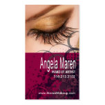 Exotic Eyes Makeup Artist Business Card business cards