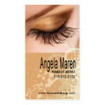 Exotic Eyes Makeup Artist Business Card