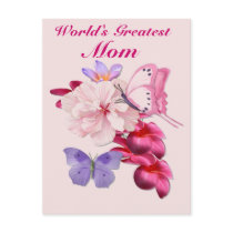 Exotic Floral for Mom Post Cards