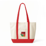 Exotic Flower Canvas Bag