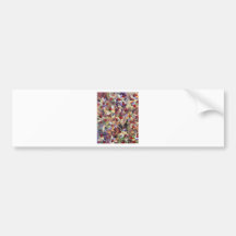 Exotic Jungle 24x30 Bumper Sticker