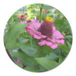 Exotic Purple Flower Stickers